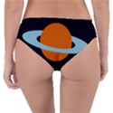 Planet Orbit Universe Star Galaxy Reversible Classic Bikini Bottoms View2