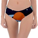 Planet Orbit Universe Star Galaxy Reversible Classic Bikini Bottoms View3