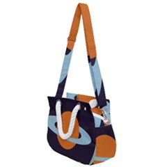 Planet Orbit Universe Star Galaxy Rope Handles Shoulder Strap Bag