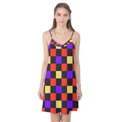 Checkerboard Again Camis Nightgown