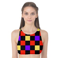 Checkerboard Again Tank Bikini Top by impacteesstreetwearseven