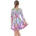 Spring Leaves Smock Dress View2