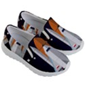 Rocket Space Universe Spaceship Kids  Lightweight Slip Ons View3