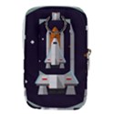 Rocket Space Universe Spaceship Waist Pouch (Small) View2