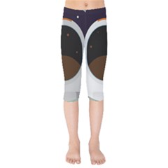 Astronaut Space Astronomy Universe Kids  Capri Leggings  by Pakrebo