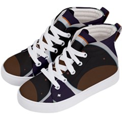 Astronaut Space Astronomy Universe Kids  Hi-top Skate Sneakers by Pakrebo