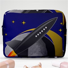 Science Fiction Sci Fi Sci Fi Logo Make Up Pouch (large) by Pakrebo