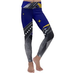 Science Fiction Sci Fi Sci Fi Logo Kids  Lightweight Velour Classic Yoga Leggings by Pakrebo