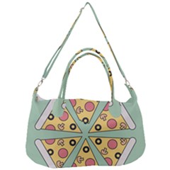 Pizza Slice Food Italian Removal Strap Handbag by Pakrebo