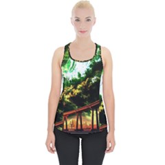 Science Fiction Forward Futuristic Piece Up Tank Top by Pakrebo