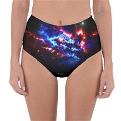 Science Fiction Sci Fi Forward Reversible High-waist Bikini Bottoms by Pakrebo