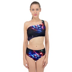 Science Fiction Sci Fi Forward Spliced Up Two Piece Swimsuit by Pakrebo