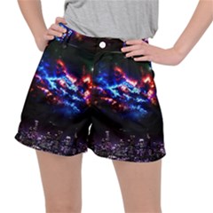 Science Fiction Sci Fi Forward Ripstop Shorts by Pakrebo