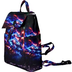 Science Fiction Sci Fi Forward Buckle Everyday Backpack by Pakrebo