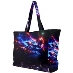 Science Fiction Sci Fi Forward Simple Shoulder Bag by Pakrebo