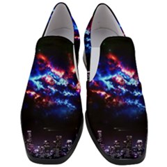 Science Fiction Sci Fi Forward Women Slip On Heel Loafers by Pakrebo