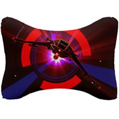 Science Fiction Cover Adventure Seat Head Rest Cushion by Pakrebo