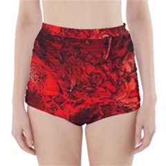 Planet Hell Hell Mystical Fantasy High-waisted Bikini Bottoms by Pakrebo