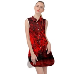 Planet Hell Hell Mystical Fantasy Sleeveless Shirt Dress