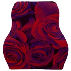 Roses Red Purple Flowers Pretty Car Seat Velour Cushion  by Pakrebo