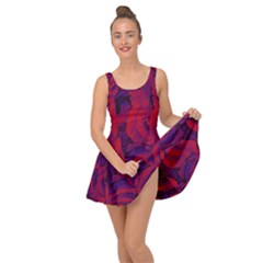 Roses Red Purple Flowers Pretty Inside Out Casual Dress