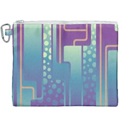 Non Seamless Pattern Background Canvas Cosmetic Bag (xxxl) by Pakrebo