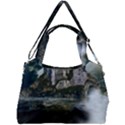 Sea Island Castle Landscape Double Compartment Shoulder Bag View2