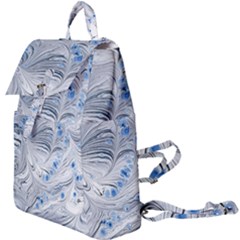 Marbled Paper Mottle Color Movement Buckle Everyday Backpack by Pakrebo