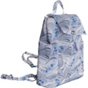 Marbled Paper Mottle Color Movement Buckle Everyday Backpack View2