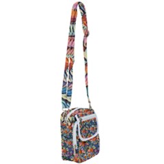 Daisies Flowers Colorful Garden Shoulder Strap Belt Bag