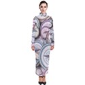 Compass Direction North South East Turtleneck Maxi Dress View1