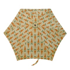 Patter Carrot Pattern Carrot Print Mini Folding Umbrellas by Pakrebo