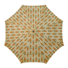 Patter Carrot Pattern Carrot Print Golf Umbrellas by Pakrebo