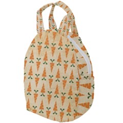 Patter Carrot Pattern Carrot Print Travel Backpacks by Pakrebo