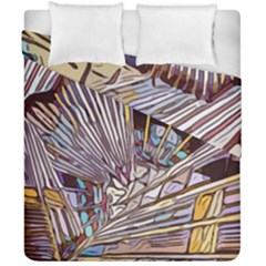 Abstract Drawing Design Modern Duvet Cover Double Side (california King Size) by Pakrebo