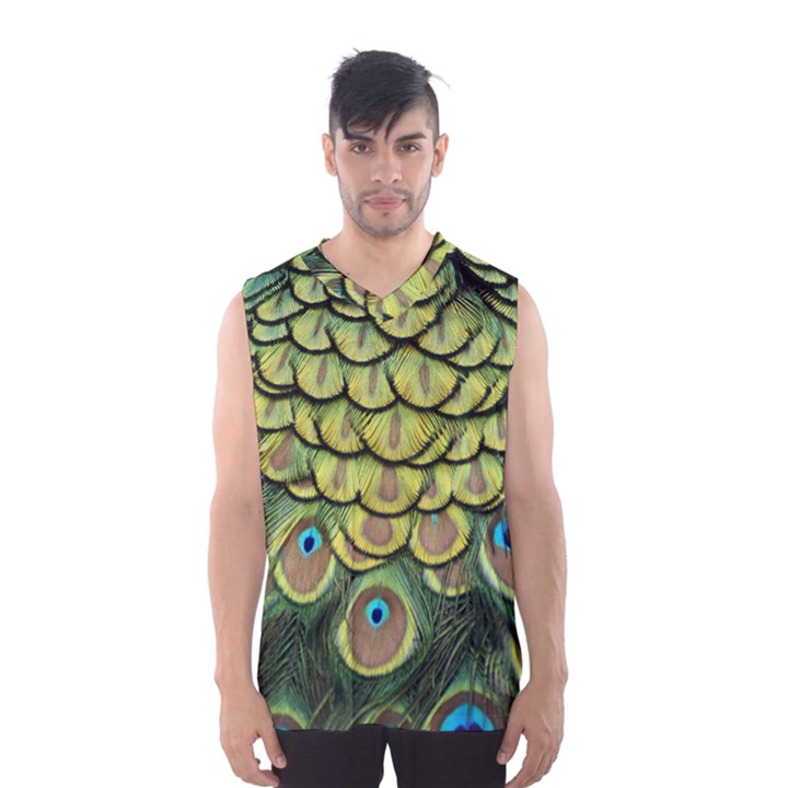 Peacock Feathers Peacock Bird Men s SportsWear