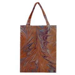 Marbled Paper Mottle Color Movement Classic Tote Bag by Pakrebo