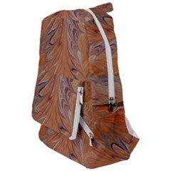 Marbled Paper Mottle Color Movement Travelers  Backpack by Pakrebo