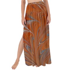 Marbled Paper Mottle Color Movement Maxi Chiffon Tie-up Sarong by Pakrebo