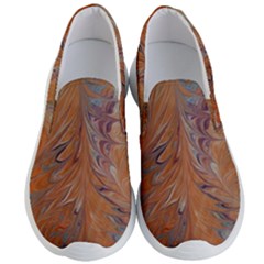 Marbled Paper Mottle Color Movement Men s Lightweight Slip Ons by Pakrebo