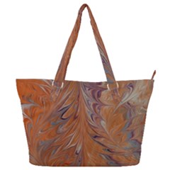 Marbled Paper Mottle Color Movement Full Print Shoulder Bag by Pakrebo