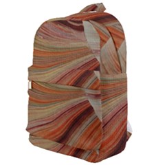 Marbled Paper Mottle Color Movement Classic Backpack by Pakrebo