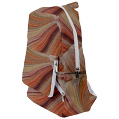 Marbled Paper Mottle Color Movement Travelers  Backpack by Pakrebo