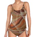 Marbled Paper Mottle Color Movement Tankini Set View1