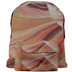 Marbled Paper Mottle Color Movement Giant Full Print Backpack by Pakrebo