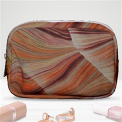 Marbled Paper Mottle Color Movement Make Up Pouch (Small)