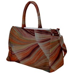 Marbled Paper Mottle Color Movement Duffel Travel Bag by Pakrebo