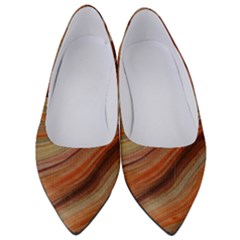 Marbled Paper Mottle Color Movement Women s Low Heels by Pakrebo