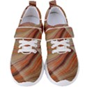 Marbled Paper Mottle Color Movement Women s Velcro Strap Shoes View1