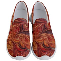 Marbled Paper Mottle Color Movement Men s Lightweight Slip Ons by Pakrebo